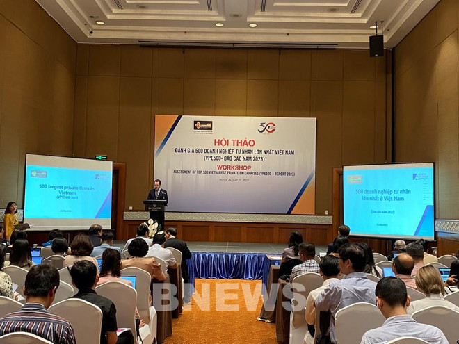 Publication d'un rapport sur l'évaluation des 500 plus grandes entreprises privées vietnamiennes ảnh 1 Publication d'un rapport sur l'évaluation des 500 plus grandes entreprises privées vietnamiennes ảnh 1