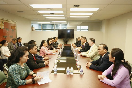 Promouvoir la coopération dans des domaines entre Hô Chi Minh-Ville et New York ảnh 1 Promouvoir la coopération dans des domaines entre Hô Chi Minh-Ville et New York ảnh 1