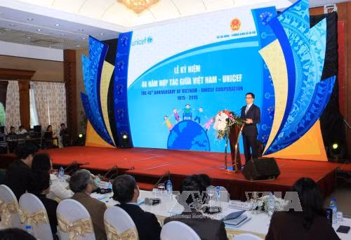 Célébration des 40 ans de coopération Vietnam-UNICEF ảnh 1