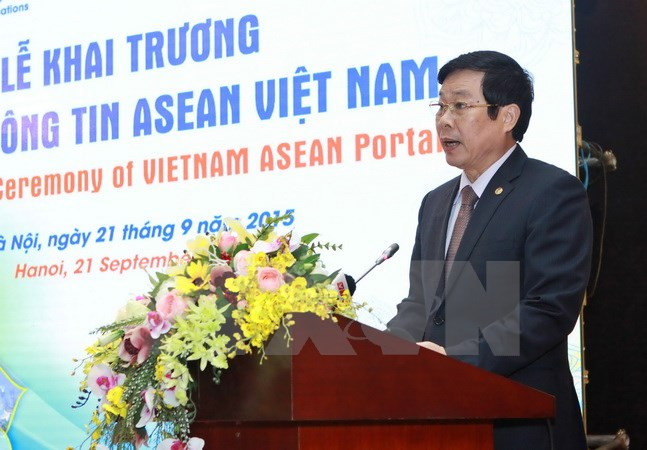 Inauguration du portail d’informations du Vietnam sur l’ASEAN ảnh 1 Inauguration du portail d’informations du Vietnam sur l’ASEAN ảnh 1