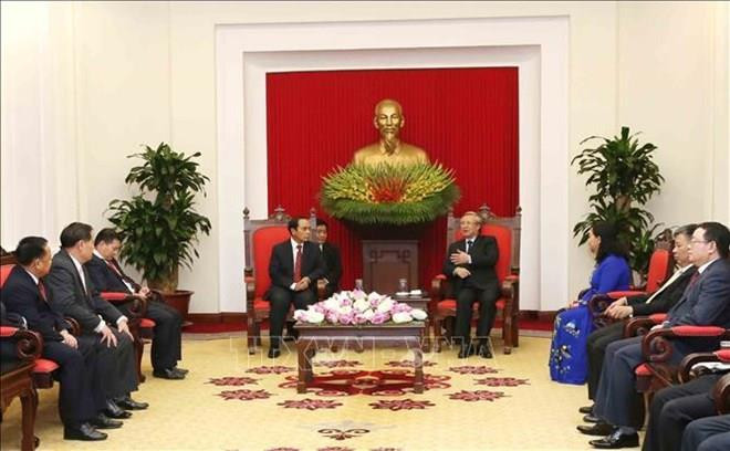 Vietnam et le Laos forgent une coopération en matière d'inspection ảnh 1 Vietnam et le Laos forgent une coopération en matière d'inspection ảnh 1