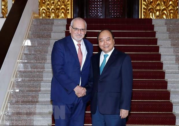 Le PM reçoit le PDG de la Société financière internationale ảnh 1 Le PM reçoit le PDG de la Société financière internationale ảnh 1