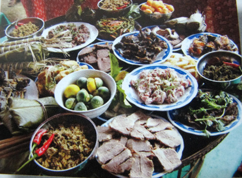 Les coutumes du Tet chez les Thais noirs ảnh 2 Les coutumes du Tet chez les Thais noirs ảnh 2