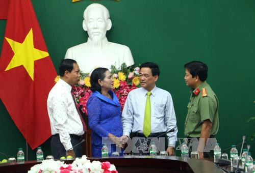 Vinh Long resserre sa coopération avec la province cambodgienne de Kampong Speu ảnh 1 Vinh Long resserre sa coopération avec la province cambodgienne de Kampong Speu ảnh 1