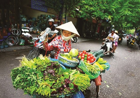 Vendeur de rue, la beauté culturelle de Hanoï ảnh 2