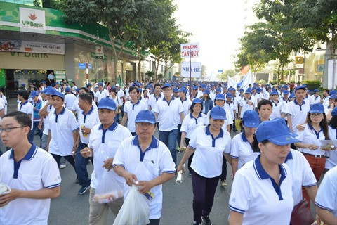 Marche philanthropique Lawrence S.Ting à Hô Chi Minh-Ville ảnh 1