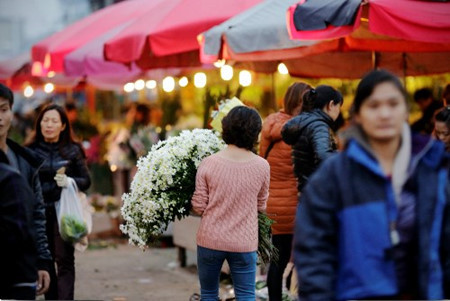 Les marchés aux fleurs de Hanoi ảnh 3 Les marchés aux fleurs de Hanoi ảnh 3