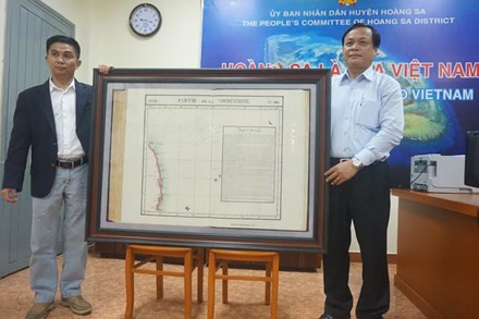 Une nouvelle carte précieuse sur Hoang Sa ảnh 1