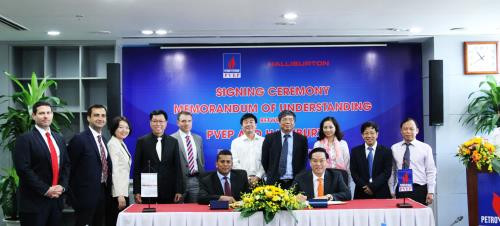 PVEP et Halliburton Landmark coopèrent dans l'exploration pétrogazière ảnh 1 PVEP et Halliburton Landmark coopèrent dans l'exploration pétrogazière ảnh 1