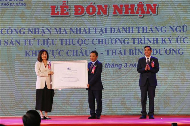 Patrimoine : Da Nang reçoit un certificat de l’UNESCO pour ses Ma Nhai (Inscriptions) ảnh 1 Patrimoine : Da Nang reçoit un certificat de l’UNESCO pour ses Ma Nhai (Inscriptions) ảnh 1