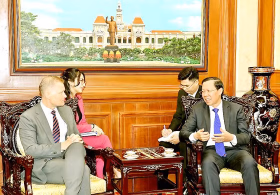 Hô Chi Minh-Ville et Danemark veulent promouvoir leur coopération multiforme ảnh 1