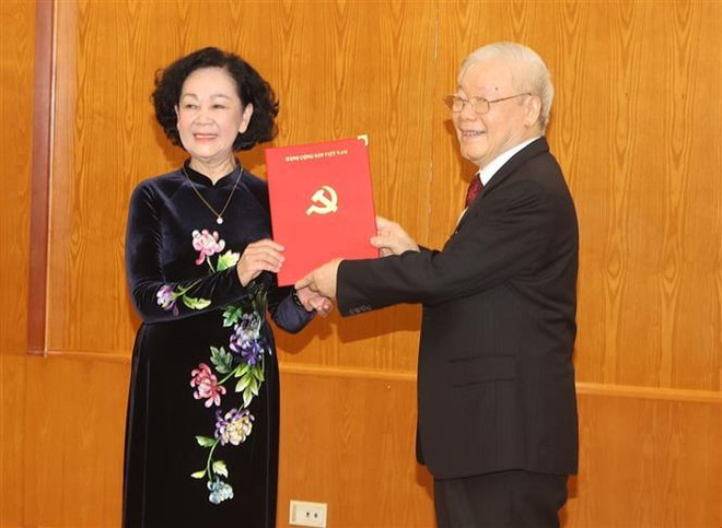 Truong Thi Mai désignée pour occuper le poste de permanente du Secrétariat du CC du Parti ảnh 1 Truong Thi Mai désignée pour occuper le poste de permanente du Secrétariat du CC du Parti ảnh 1