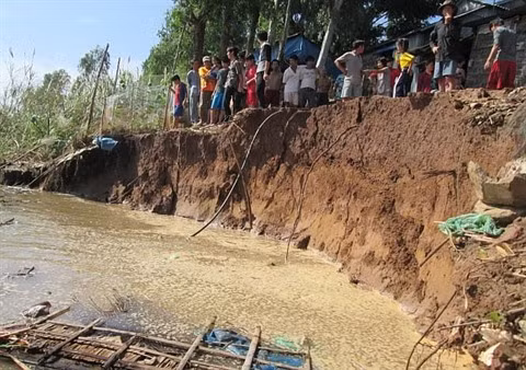 Delta du Mékong : quand les îlots vont à vau-l’eau ảnh 1