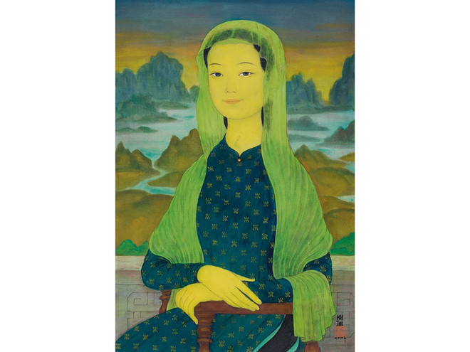 L'œuvre "La Joconde" du peintre vietnamien Mai Trung Thu mise aux enchères ảnh 2 L'œuvre "La Joconde" du peintre vietnamien Mai Trung Thu mise aux enchères ảnh 2