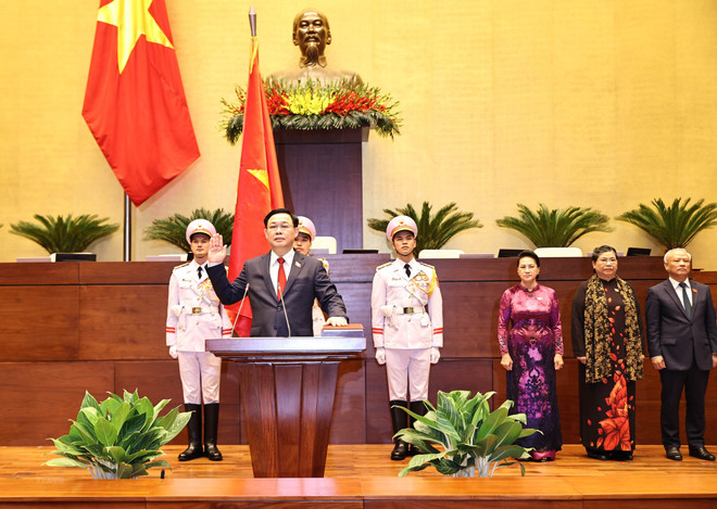 Messages de félicitations au président de l'Assemblée nationale Vuong Dinh Hue ảnh 1 Messages de félicitations au président de l'Assemblée nationale Vuong Dinh Hue ảnh 1