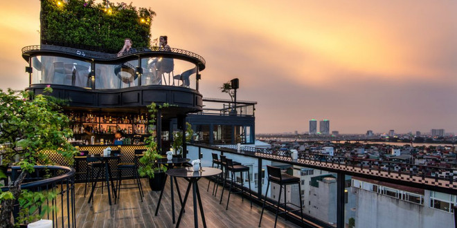 Un hôtel à Hanoï devient l’hôtel ayant le plus beau toit dans le monde ảnh 1 Un hôtel à Hanoï devient l’hôtel ayant le plus beau toit dans le monde ảnh 1