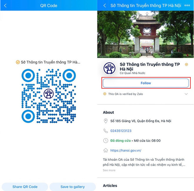 Élections: Hanoï utilise Zalo pour donner des informations ảnh 1