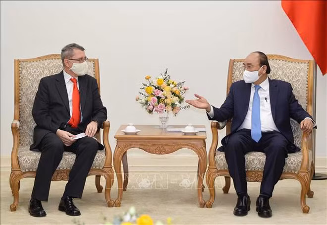 Le Premier ministre reçoit l’ambassadeur d’Autriche ảnh 1