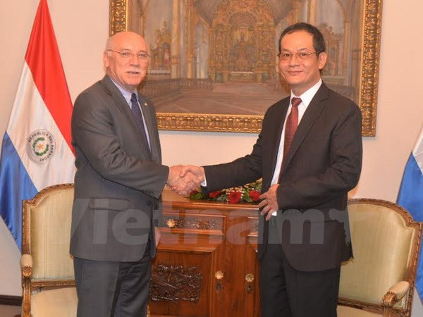Vietnam et Paraguay commémorent les 20 ans de relations diplomatiques ảnh 1 Vietnam et Paraguay commémorent les 20 ans de relations diplomatiques ảnh 1