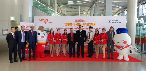 Vietjet Air lance la ligne directe entre Ho Chi Minh-Ville et Osaka (Japon) ảnh 1 Vietjet Air lance la ligne directe entre Ho Chi Minh-Ville et Osaka (Japon) ảnh 1