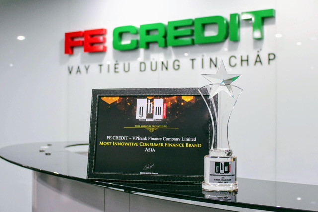 FE CREDIT remporte le prix « Most innovative consumer Finance Brand Asia 2018 » ảnh 1 FE CREDIT remporte le prix « Most innovative consumer Finance Brand Asia 2018 » ảnh 1