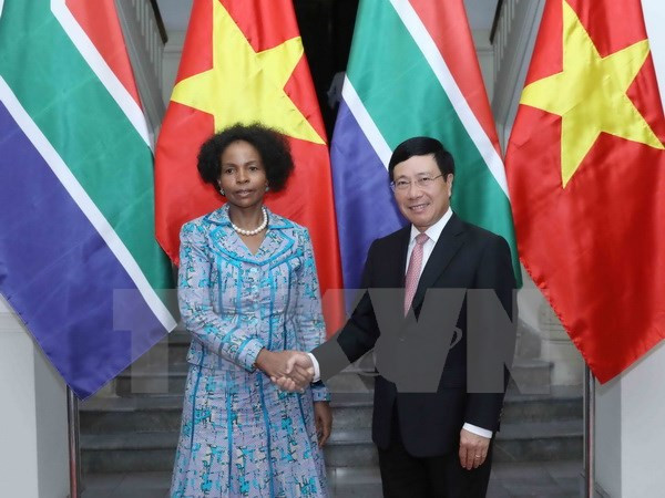 Vietnam et Afrique du Sud cherchent à promouvoir des relations profondes ảnh 1 Vietnam et Afrique du Sud cherchent à promouvoir des relations profondes ảnh 1