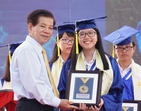 Le lycée d’élite Lê Hông Phong souffle ses 90 bougies ảnh 1 Le lycée d’élite Lê Hông Phong souffle ses 90 bougies ảnh 1