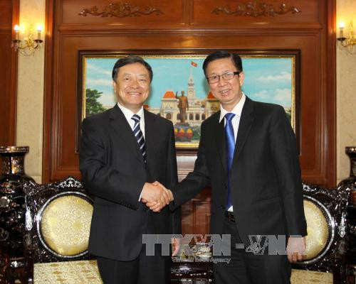 Hô Chi Minh-Ville et la ville chinoise de Dalian renforcent leur coopération ảnh 1 Hô Chi Minh-Ville et la ville chinoise de Dalian renforcent leur coopération ảnh 1