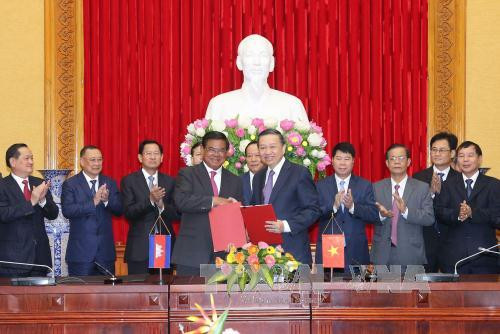 Vietnam-Cambodge: coopération efficace dans la garantie de la sécurité nationale ảnh 1 Vietnam-Cambodge: coopération efficace dans la garantie de la sécurité nationale ảnh 1
