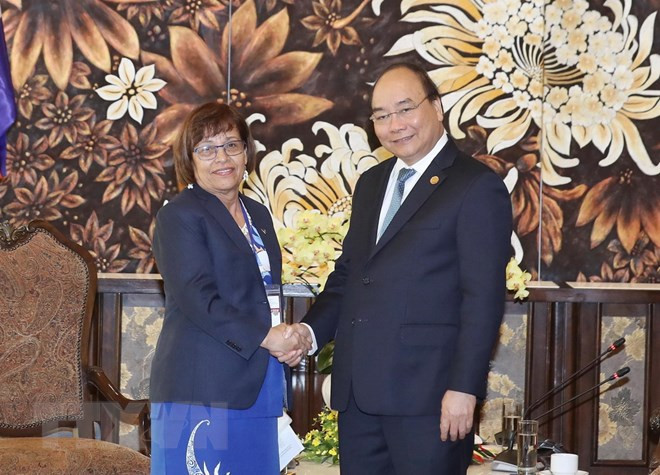 Le Vietnam prend en haute considération les relations avec Marshall et la Guyana ảnh 1 Le Vietnam prend en haute considération les relations avec Marshall et la Guyana ảnh 1