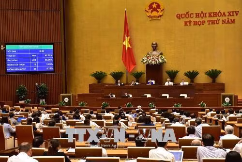 Promulgation de sept lois ảnh 1