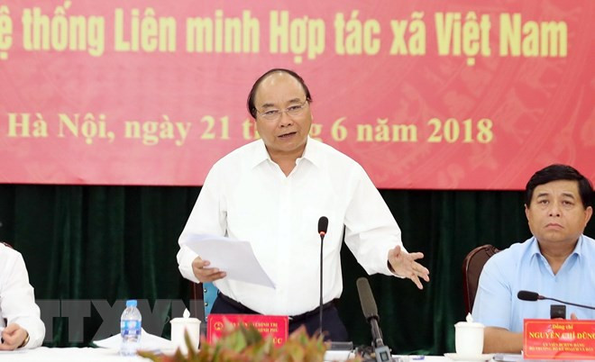 Le PM encourage la consolidation du système des coopératives à tous les niveaux ảnh 1 Le PM encourage la consolidation du système des coopératives à tous les niveaux ảnh 1