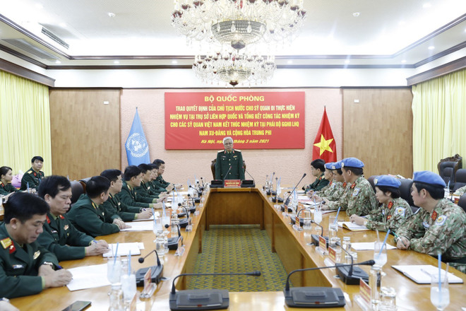 Un officier vietnamien affecté à des missions au siège de l’ONU ảnh 2 Un officier vietnamien affecté à des missions au siège de l’ONU ảnh 2