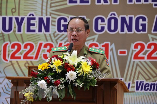 Célébration du 60e anniversaire de l'envoi d'experts de police vietnamienne au Laos ảnh 1 Célébration du 60e anniversaire de l'envoi d'experts de police vietnamienne au Laos ảnh 1