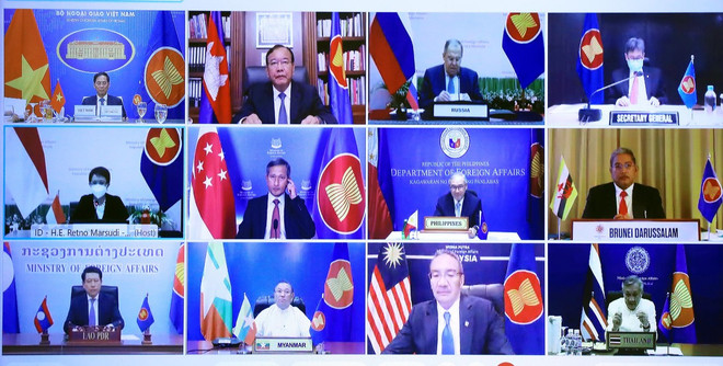 Le Vietnam assiste à la réunion spéciale des ministres des Affaires étrangères ASEAN-Russie ảnh 2 Le Vietnam assiste à la réunion spéciale des ministres des Affaires étrangères ASEAN-Russie ảnh 2