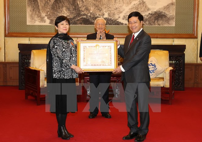 Le SG Nguyên Phu Trong met en avant l’amitié et la confiance entre le Vietnam et la Chine ảnh 2 Le SG Nguyên Phu Trong met en avant l’amitié et la confiance entre le Vietnam et la Chine ảnh 2