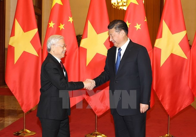 Messages de félicitations pour les 67 ans d'établissement des relations diplomatiques Vietnam-Chine ảnh 1 Messages de félicitations pour les 67 ans d'établissement des relations diplomatiques Vietnam-Chine ảnh 1
