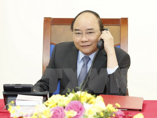 Conversation téléphonique Nguyen Xuan Phuc et Hwang Kyo Ahn ảnh 1 Conversation téléphonique Nguyen Xuan Phuc et Hwang Kyo Ahn ảnh 1