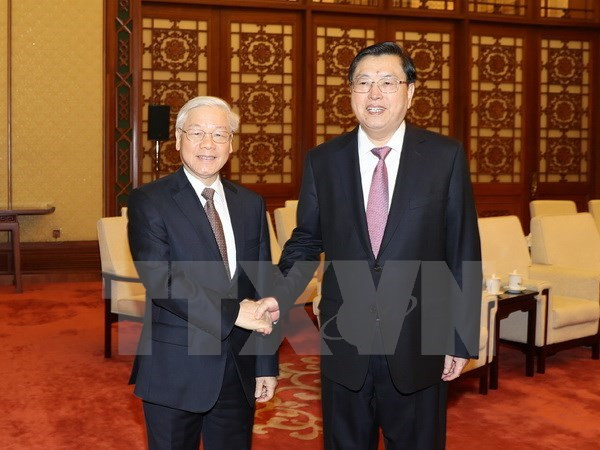 Le Vietnam et la Chine boostent leur partenariat de coopération stratégique intégrale ảnh 4 Le Vietnam et la Chine boostent leur partenariat de coopération stratégique intégrale ảnh 4