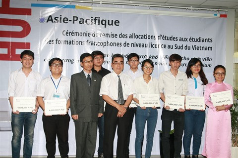 L’AUF remet des allocations d'études aux étudiants francophones au Sud ảnh 1 L’AUF remet des allocations d'études aux étudiants francophones au Sud ảnh 1