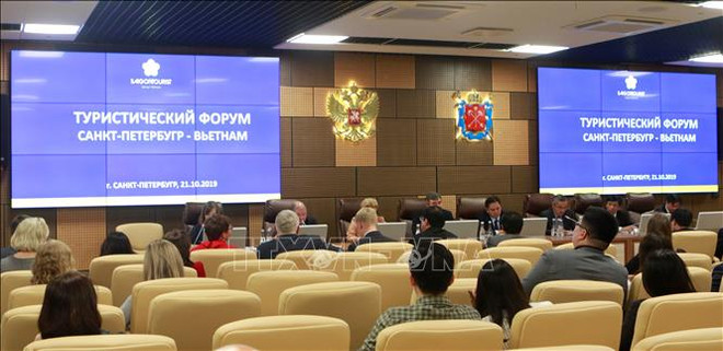 Forum du tourisme Saint-Pétersbourg (Russie) - Vietnam ảnh 1 Forum du tourisme Saint-Pétersbourg (Russie) - Vietnam ảnh 1