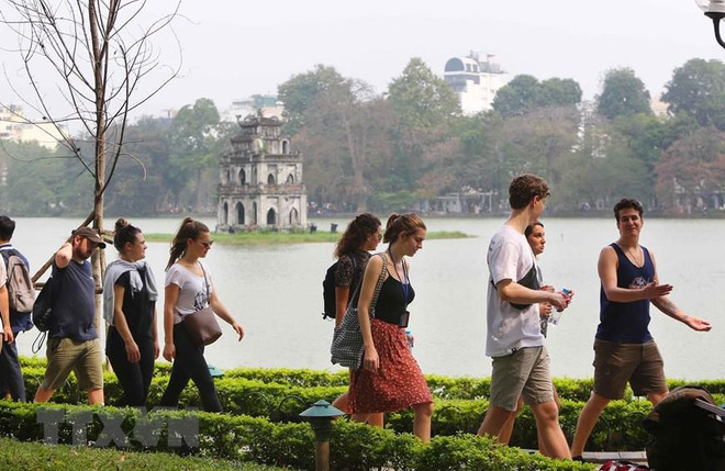 Le nombre de touristes étrangers à Hanoï en hausse de 10,8% en octobre ảnh 1 Le nombre de touristes étrangers à Hanoï en hausse de 10,8% en octobre ảnh 1