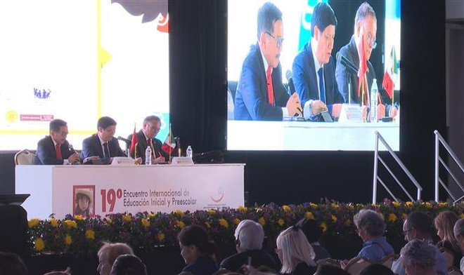 Le Vietnam participe à une conférence internationale sur l’éducation préscolaire au Mexique ảnh 1 Le Vietnam participe à une conférence internationale sur l’éducation préscolaire au Mexique ảnh 1
