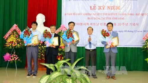 KSSA contribue à améliorer la qualité de vie des paysans de Vinh Long ảnh 1 KSSA contribue à améliorer la qualité de vie des paysans de Vinh Long ảnh 1