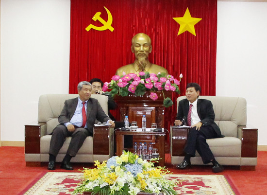 Une délégation de haut rang de Vientiane se rend à Binh Duong ảnh 1 Une délégation de haut rang de Vientiane se rend à Binh Duong ảnh 1