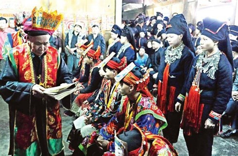 Le rite "câp sac" des Dao, patrimoine culturel immatériel national ảnh 1 Le rite "câp sac" des Dao, patrimoine culturel immatériel national ảnh 1