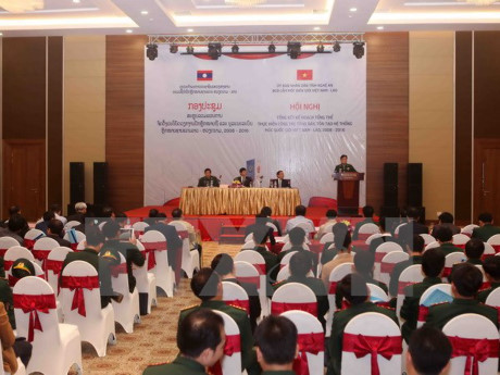 Bilan du travail de densification des bornes frontalières Vietnam-Laos ảnh 1 Bilan du travail de densification des bornes frontalières Vietnam-Laos ảnh 1