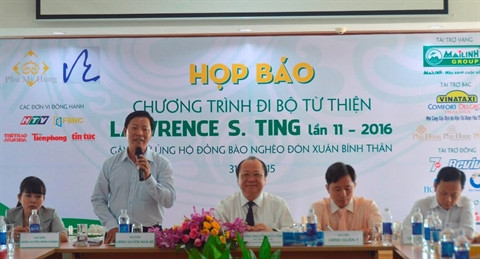 Marche caritative Lawrence S.Ting à Hô Chi Minh-Ville ảnh 1 Marche caritative Lawrence S.Ting à Hô Chi Minh-Ville ảnh 1
