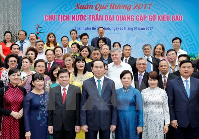 Le président salue les contributions des compatriotes vietnamiens à l’étranger ảnh 1 Le président salue les contributions des compatriotes vietnamiens à l’étranger ảnh 1