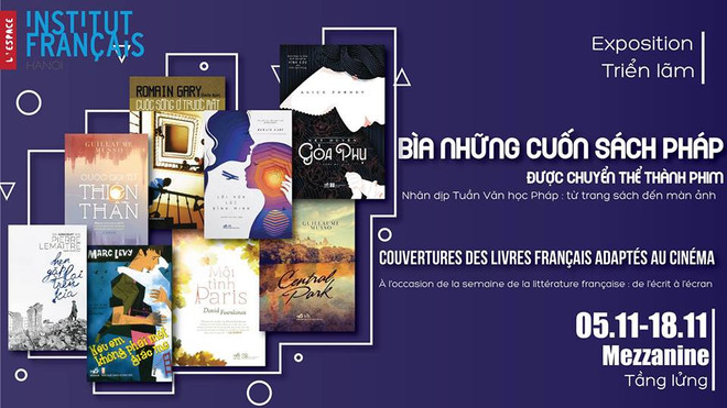 Semaine de la littérature française «De l’écrit à l’écran» à l'Institut français de Hanoï ảnh 2 Semaine de la littérature française «De l’écrit à l’écran» à l'Institut français de Hanoï ảnh 2